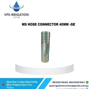 MS HOSE CONNECTOR 40MM -GE