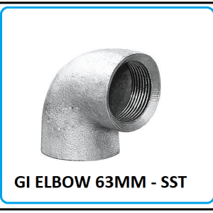 GI ELBOW 63MM-SST