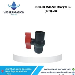 SOLID VALVE 3/4"(TH)-(S/H)-JB
