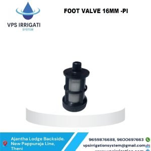 FOOT VALVE 16MM -PI