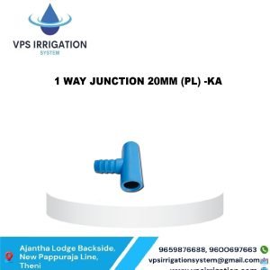 1 WAY JUNCTION 20MM (PL) -KA