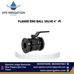FLANGE END BALL VALVE 4" -PI