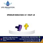 SPRINKLER NOZZLE MAIN- 3/4″- VIOLET -JB