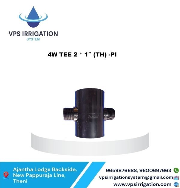 4W TEE 2 * 1″ (TH) -PI