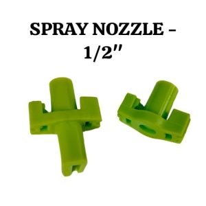 SPRINKLER NOZZLE SPREAD -1/2"- GREEN -JB