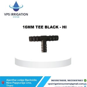 16MM TEE BLACK - HI