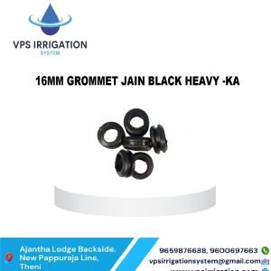 16MM GROMMET JAIN BLACK HEAVY- KA