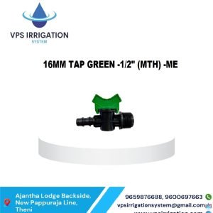16MM TAP GREEN -1/2" (MTH) -ME