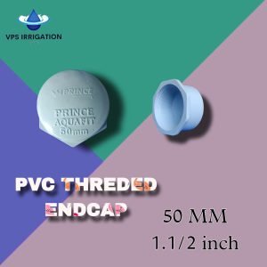 PVC THREADED ENDCAP 50MM- FINOLEX -AL,PR