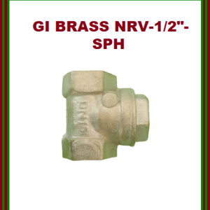 GI BRASS NRV-1/2"-SPH