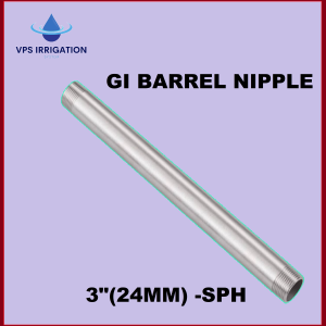 GI BARREL NIPPLE -90MM -2 FEET -SPH
