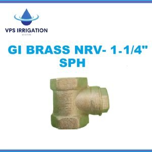 GI BRASS NRV- 1 1/4" -SPH