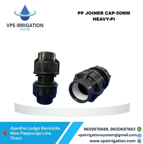 PP JOINER CAP-50MM HEAVY-PI