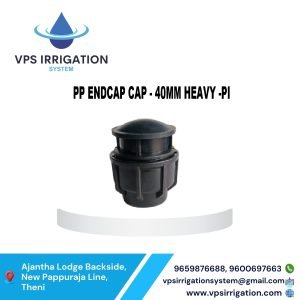 PP ENDCAP CAP -40MM HEAVY -PI