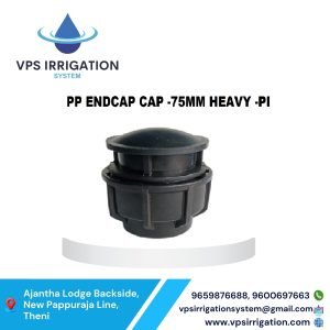 PP ENDCAP CAP -75MM HEAVY -PI