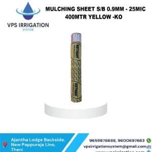 MULCHING SHEET S/B 0.9MM - 25MIC -400MTR YELLOW -KO