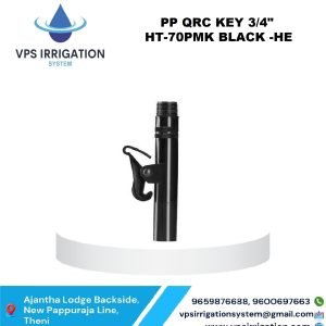 PP QRC KEY 3/4" HT-70PMK BLACK -HE