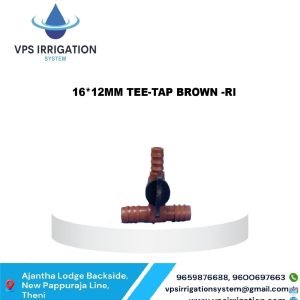 16*12MM TEE-TAP BROWN -RI