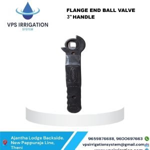 FLANGE END BALL VALVE 3" HANDLE