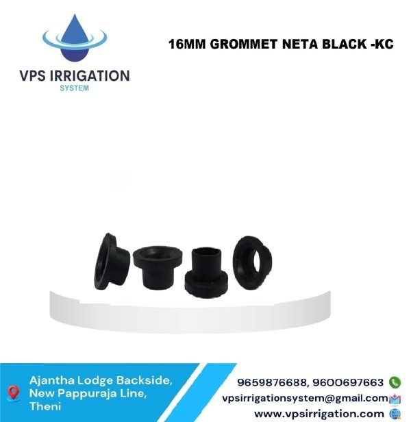 16MM GROMMET NETA BLACK -KC